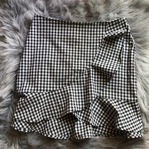Gingham Skirt